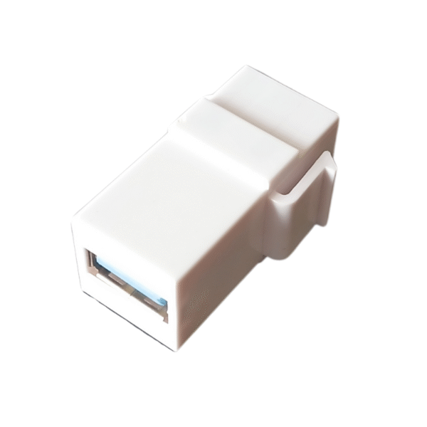Keystone Usb 3.0 Para Embutir - Painel Caixa De Tomada - Imagem 2