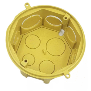 Caixa de Luz 3 x 3 Octogonal Amarelo